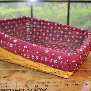 2001 Longaberger Tapered Paper Tray Basket